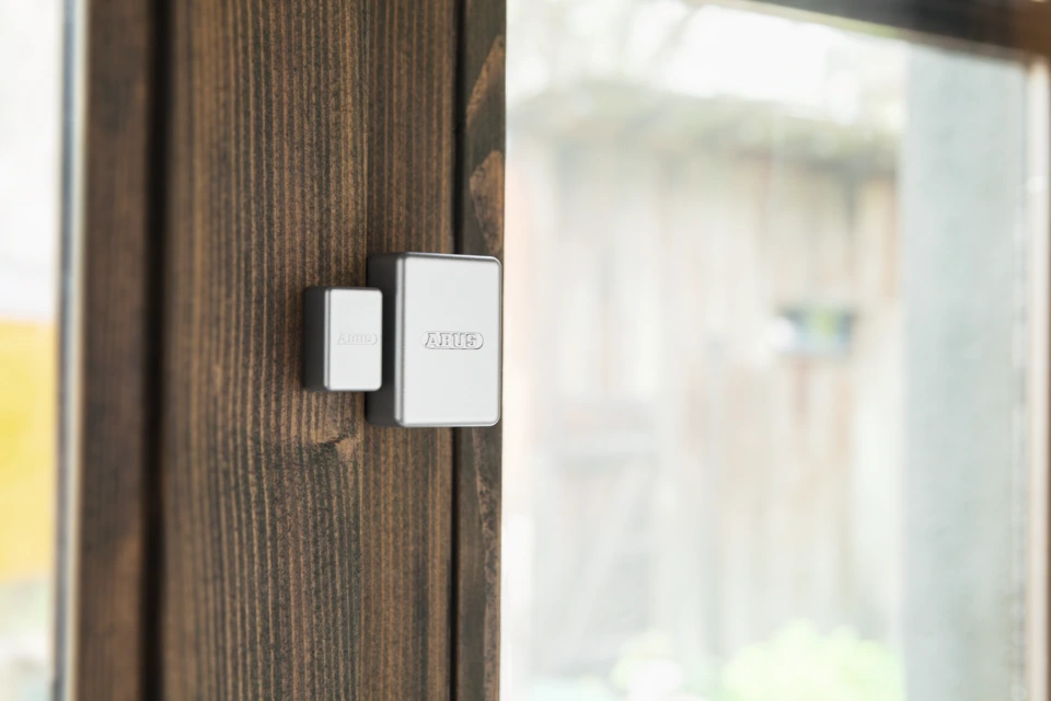 Secvest Mini Contact Magnétique sans Fil (argent)