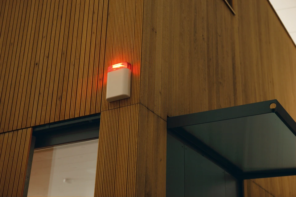 Sirène extérieure sans fil Secvest 2WAY Exemple d'utilisation