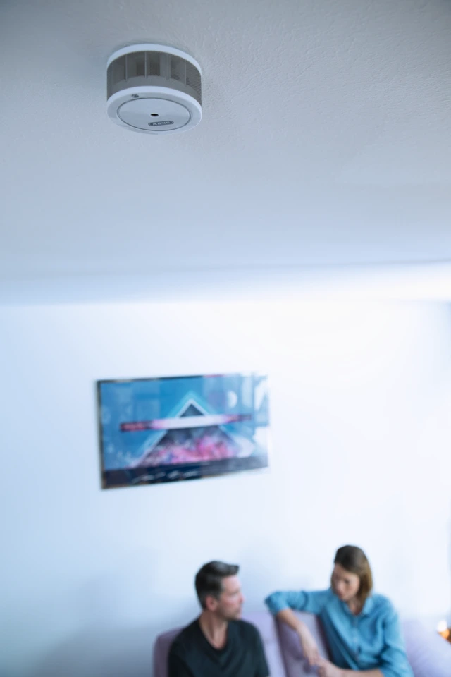 Mini-dispositifs d'alarme de fumée de 10 ans Exemple d'utilisation