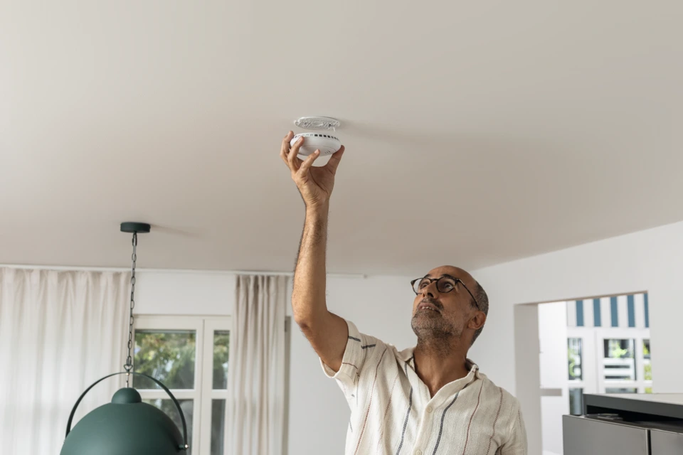 Avertisseur de chaleur/de fumée sans fil Smartvest Pro