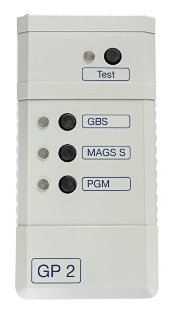 Prüfgerät für aktiven Glasbruchmelder
