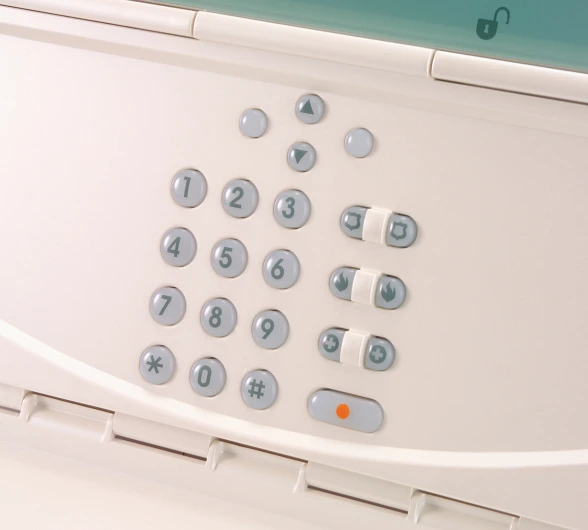 Système d’alarme sans fil Secvest 868 vue frontale