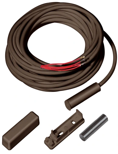Détecteurs d‘ouverture, 5 m, 2 brins, marron vue de la loi