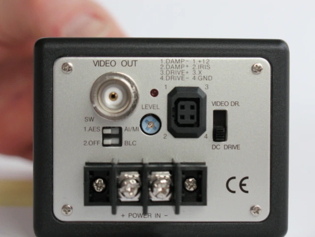 Caméra Eyseo Ecoline standard, 12V,  420 lignes TV vue frontale