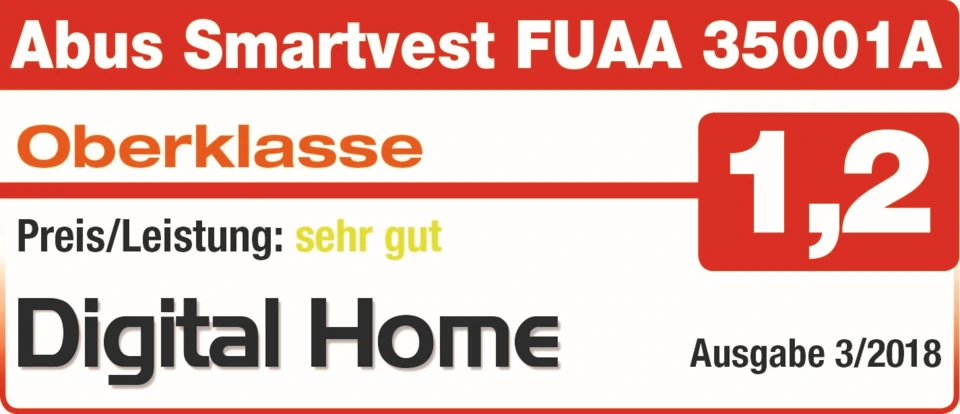 Digital Home - Ergebnis Preis/Leistung: sehr gut mit Note 1,2 in Ausgabe 3/2018