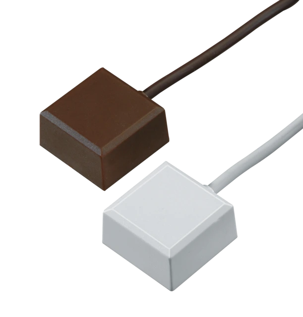 Potentiaalvrije glasbreukmelder, wit