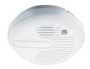 Détecteur de fumée sans fil vue frontale