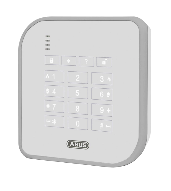 Secvest Trådlös Manöverdel vänster främre vy