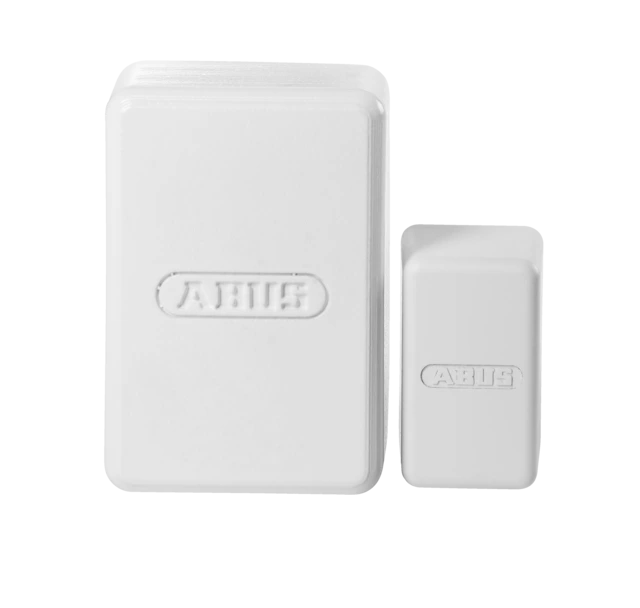 Mini Contact magnétique sans fil blanc vue frontale