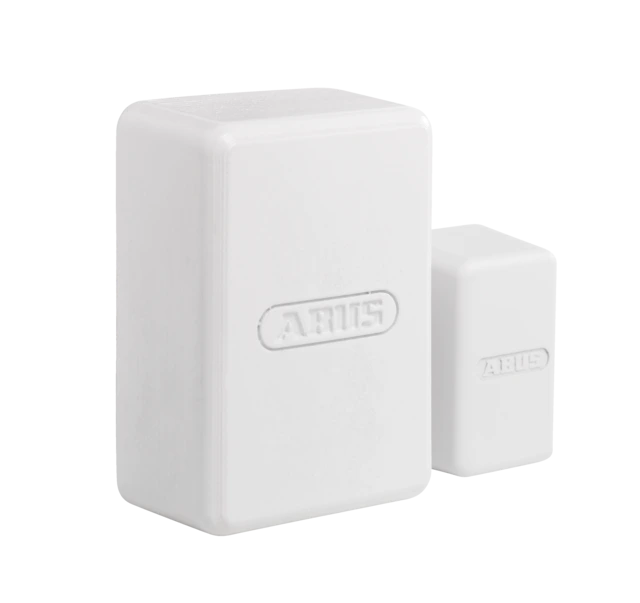 Mini Contact magnétique sans fil blanc vue avant droite