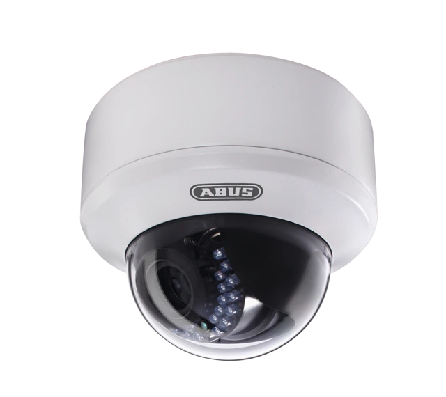 Dôme HD analogique extérieur IR 1080 p à focale variable vue frontale gauche