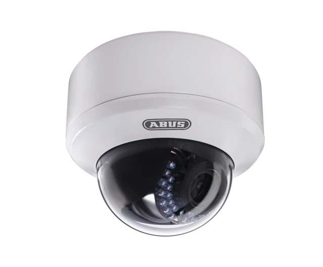 Dôme HD analogique extérieur IR 1080 p à focale variable vue avant droite