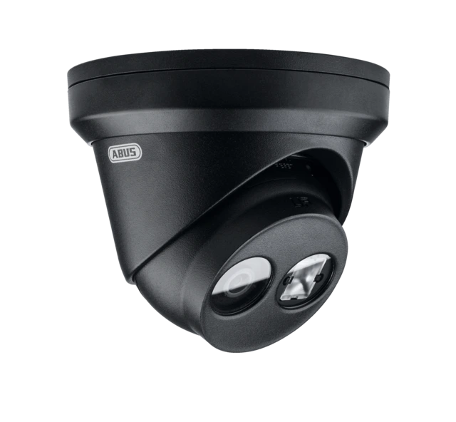 Dôme IP 4 MPx Noir (4 mm)