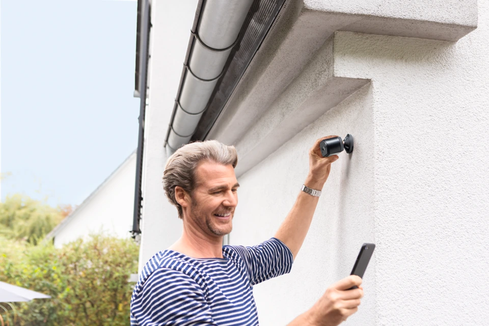 WLAN Akku Cam mit Basisstation