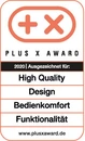 Plus X Award 2020: High Quality, Design, Bedienkomfort, Funktionalität