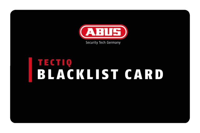 TECTIQ Blacklist Card
