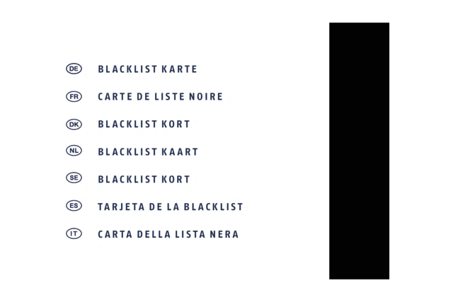 TECTIQ Blacklist Card