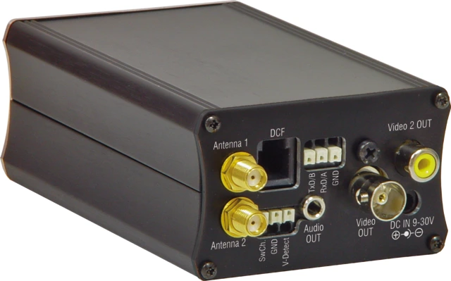 Récepteur sans fil pour l’intérieur, 2,4 GHz vue de gauche