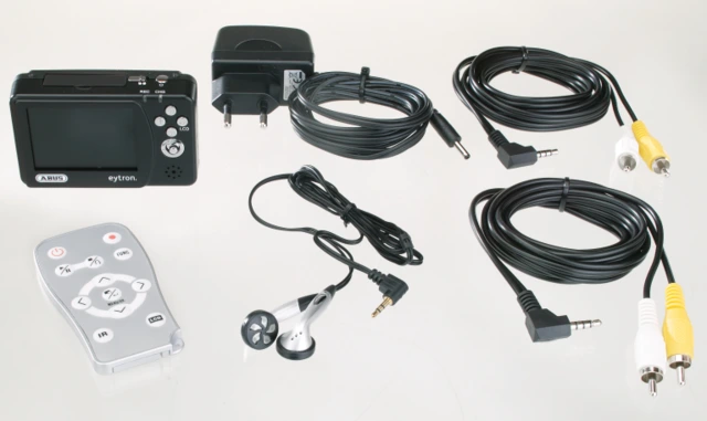 Mini-enregistreur numérique portable avec LCD vue frontale