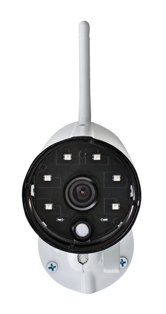 Caméra extérieure sans fil vue frontale