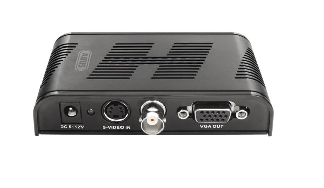BNC-VGA converter achteraanzicht