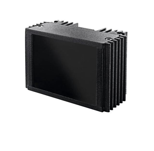 Spot de lumière IR S - 850 nm, 60°, 10 m vue frontale gauche