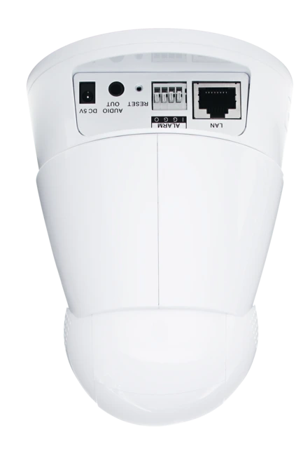Caméra d'Intérieur Pan Tilt Zoom WLAN HD 720p vue arrière