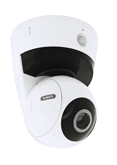 Caméra d'intérieur pan tilt zoom WLAN HD 720p vue avant droite