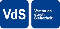Die VdS Schadenverhütung ist die unabhängige Zertifizierungsstelle für Sicherheitstechnik in Deutschland. Seine strengen Zertifizierungsrichtlinien sorgen für Produkte, die auch unter widrigsten Einsatzbedingungen Sicherheit garantieren.