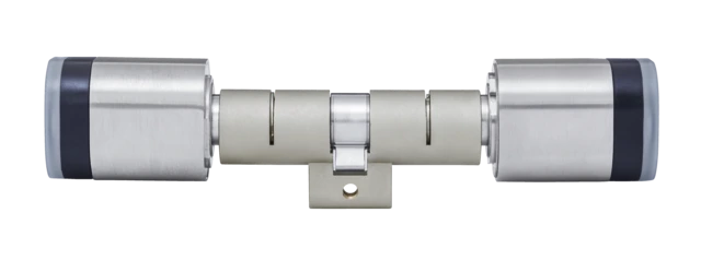 TECTIQ Cylindre à double bouton Lecteur des deux côtés profil rond Suisse