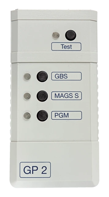 Prüfgerät für aktiven Glasbruchmelder