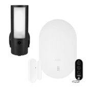 Smartvest Pro Funk-Alarmanlage & App Starter Set + WLAN Licht Aussen-Kamera 