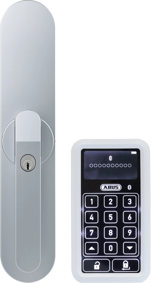 WINTECTO™ One silber + HOMETEC PRO BLUETOOTH®-TASTATUR weiß